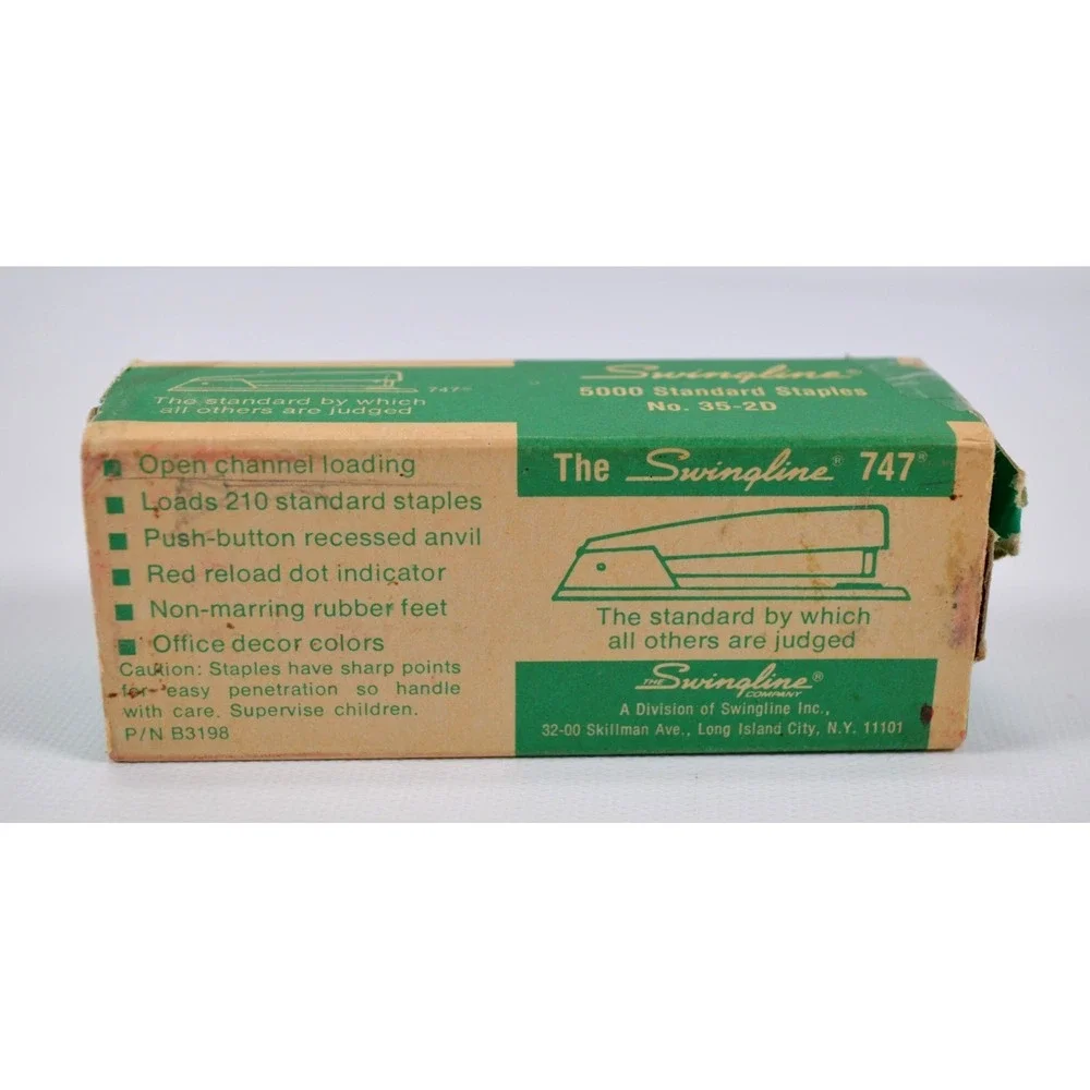 Vintage Swingline 5000 Sf‎ No 35-2D Standard Staples NO. 747
